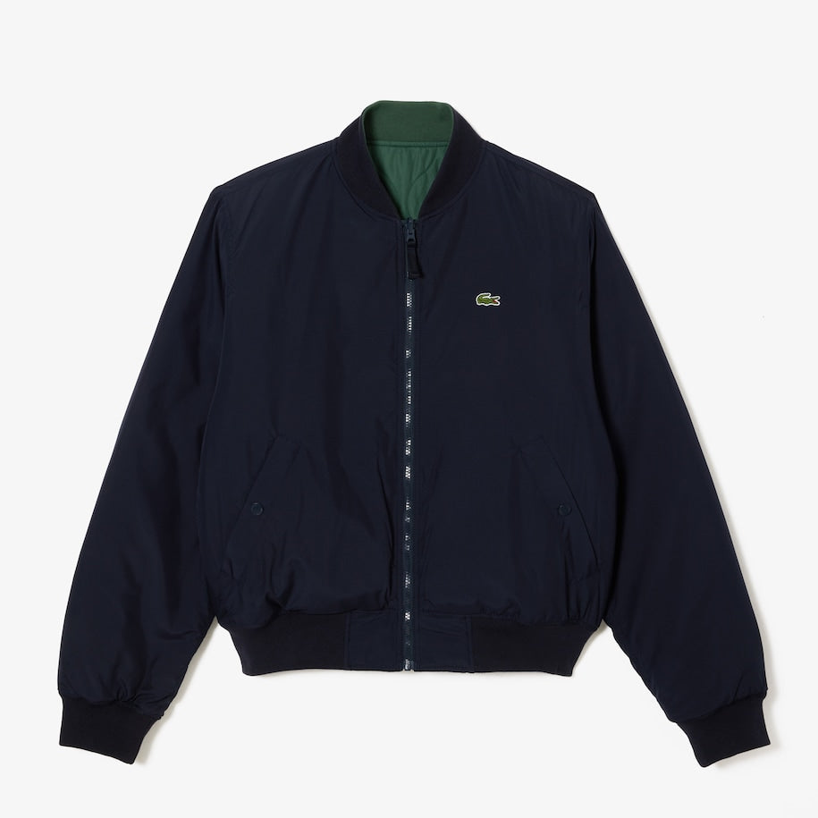 JAQUETA BOMBER MASCULINA EM TAFETÁ ACOLCHOADO REVERSÍVEL