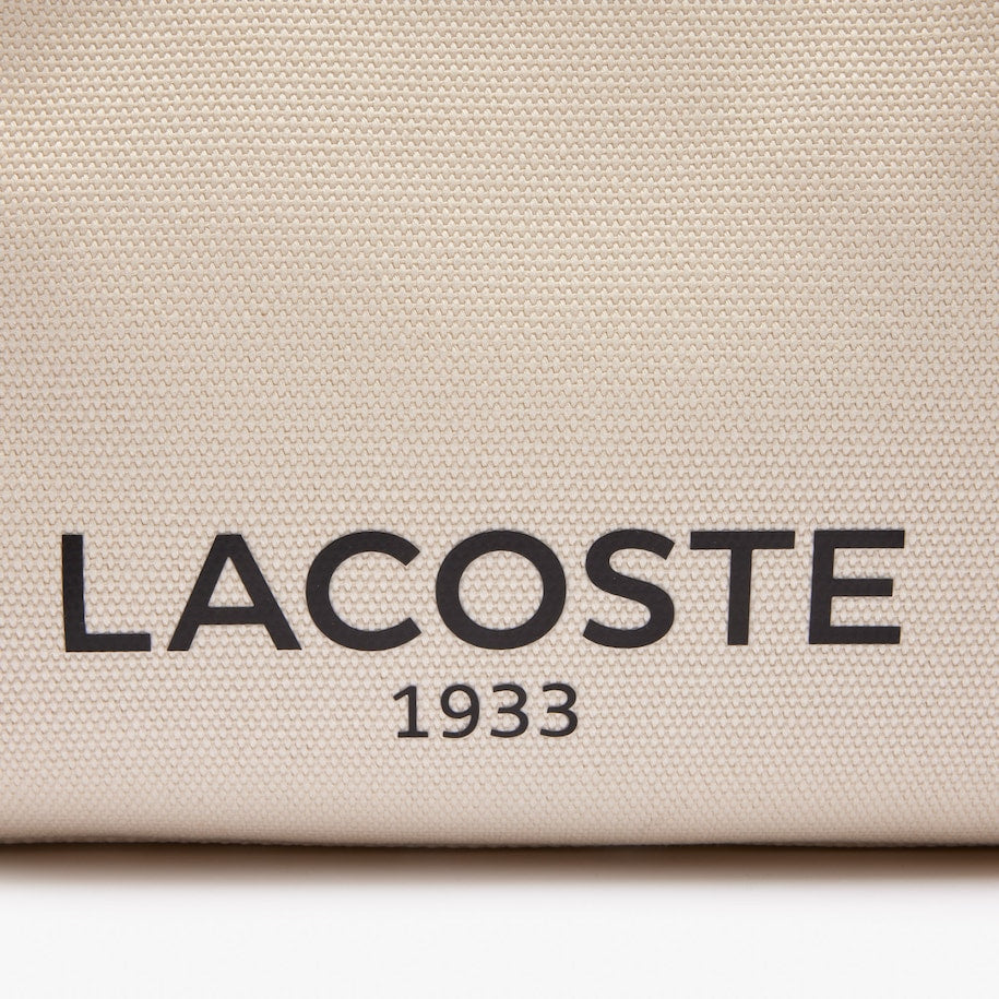 BOLSA TOTE HERITAGE DE ALGODÃO E LONA: S