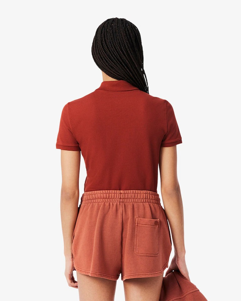 Polo L.12.D em Piqué de Algodão com Stretch e Modelagem Ajustada