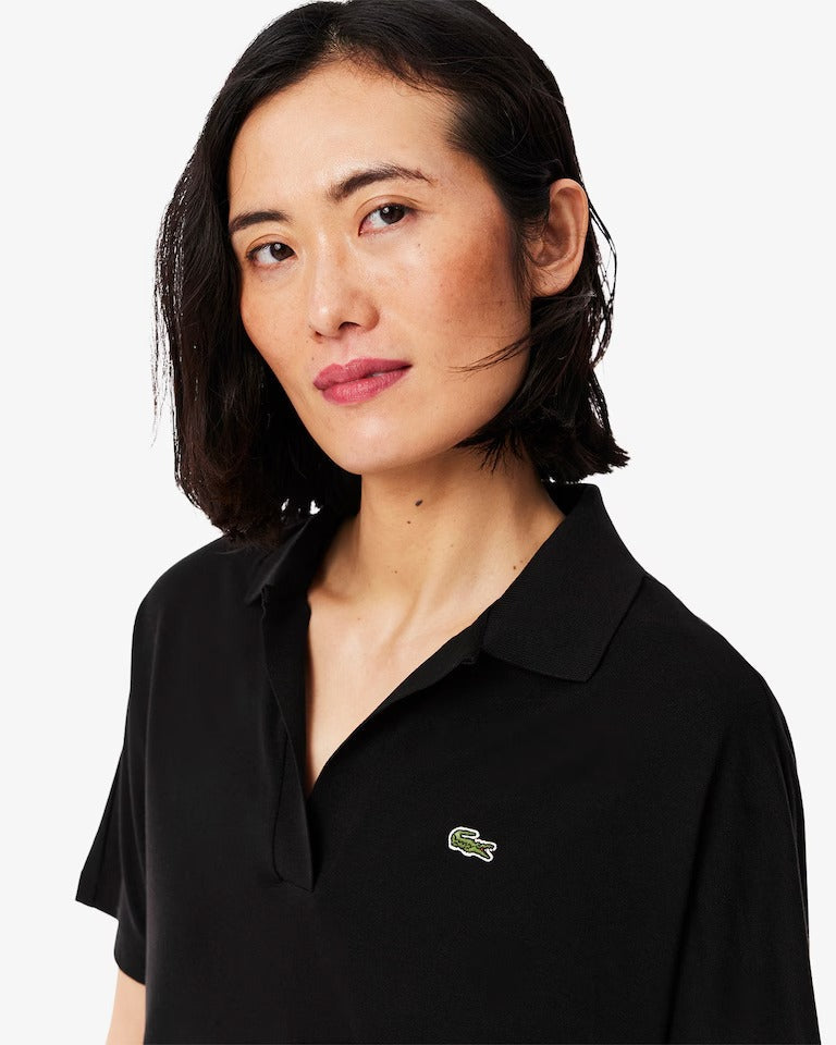 Camisa Polo Fluid Piqué Ajuste Folgado