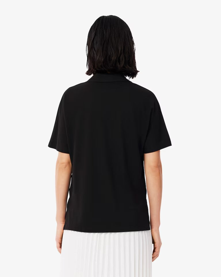 Camisa Polo Fluid Piqué Ajuste Folgado