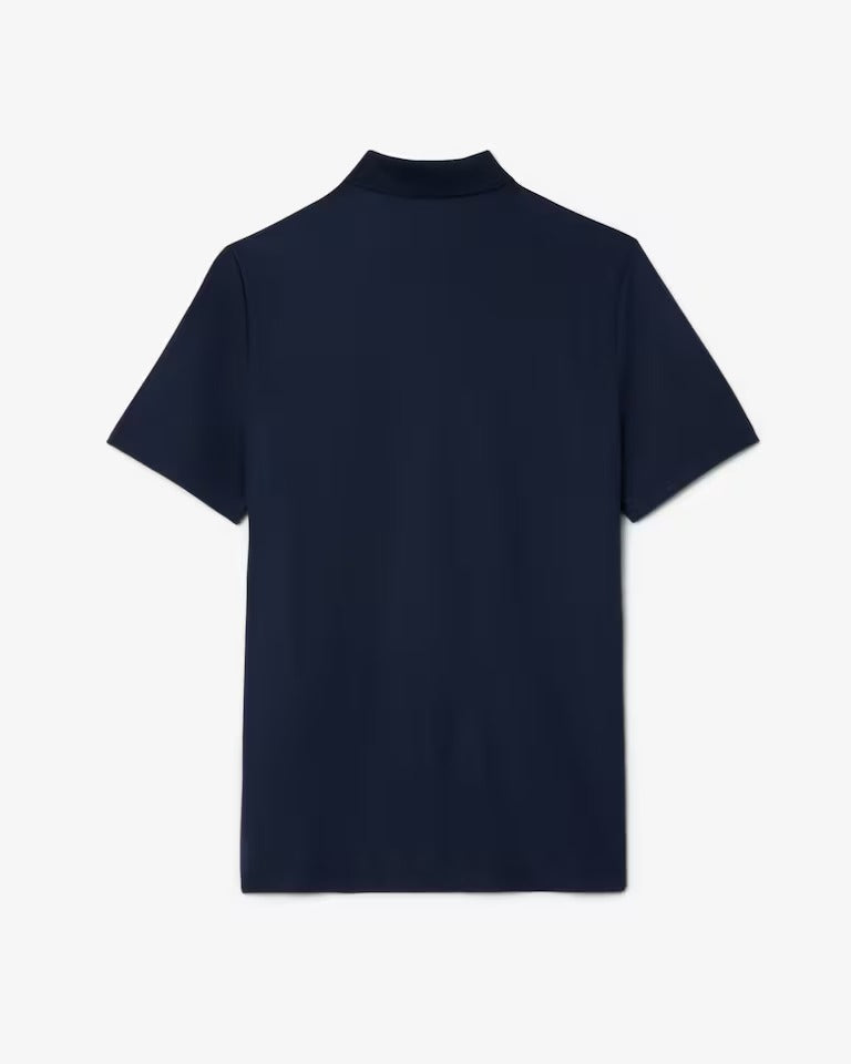 Camisa Polo Masculina Manga Curta de Jersey em Modelagem Regular