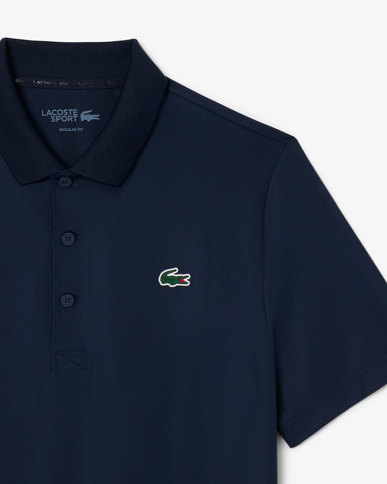 Camisa Polo Masculina Manga Curta de Jersey em Modelagem Regular