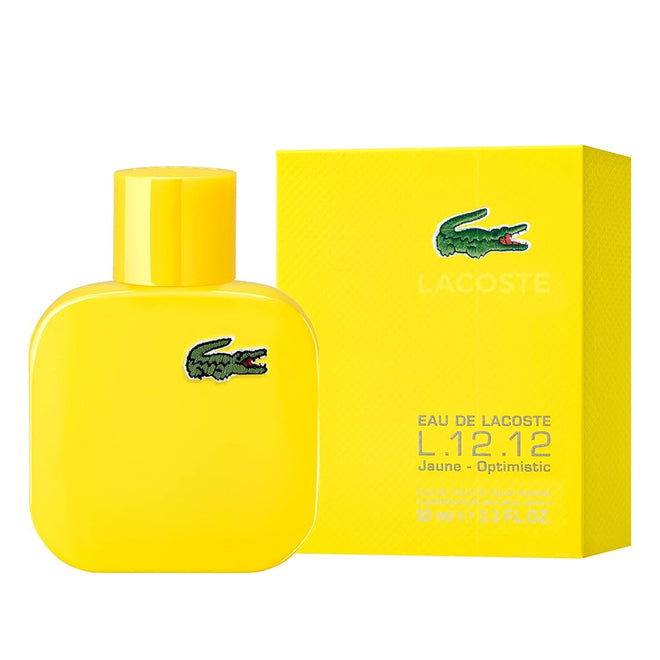 PERFUME MASCULINO LACOSTE JAUNE OPTIMISTIC EAU DE TOILETTE
