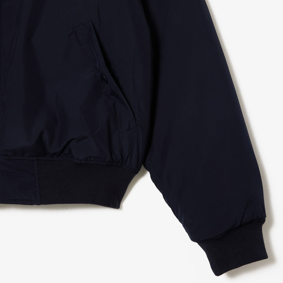 JAQUETA BOMBER MASCULINA EM TAFETÁ ACOLCHOADO REVERSÍVEL