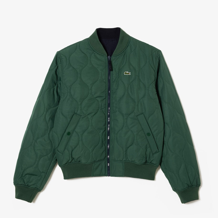 JAQUETA BOMBER MASCULINA EM TAFETÁ ACOLCHOADO REVERSÍVEL