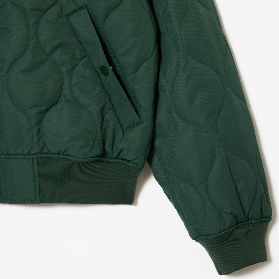 JAQUETA BOMBER MASCULINA EM TAFETÁ ACOLCHOADO REVERSÍVEL