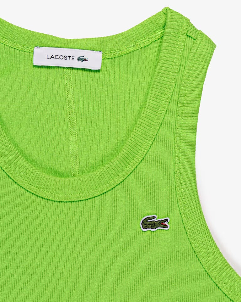 Vestido Sem Mangas em Algodão