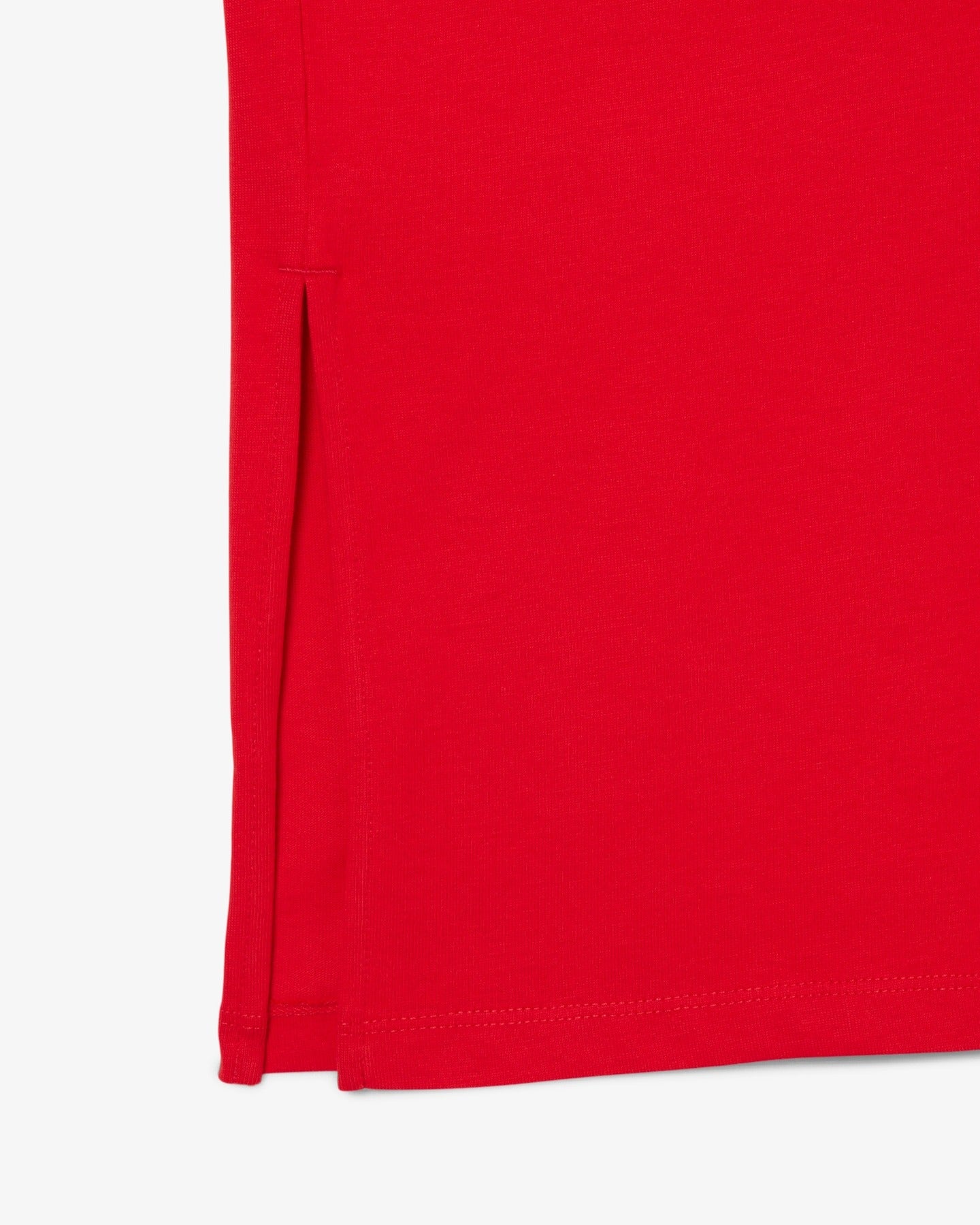 Vestido Tshirt Midi Manga Curta com Fenda Lateral