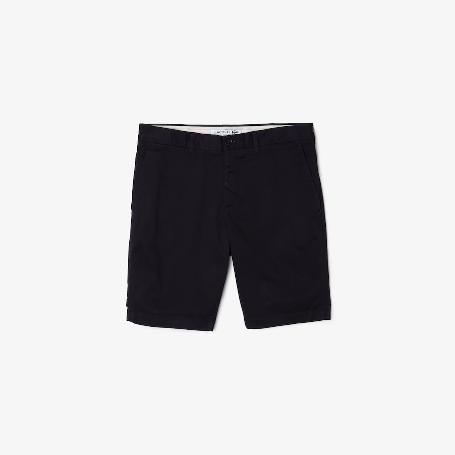 BERMUDA MASCULINA SLIM FIT EM ALGODÃO COM STRETCH