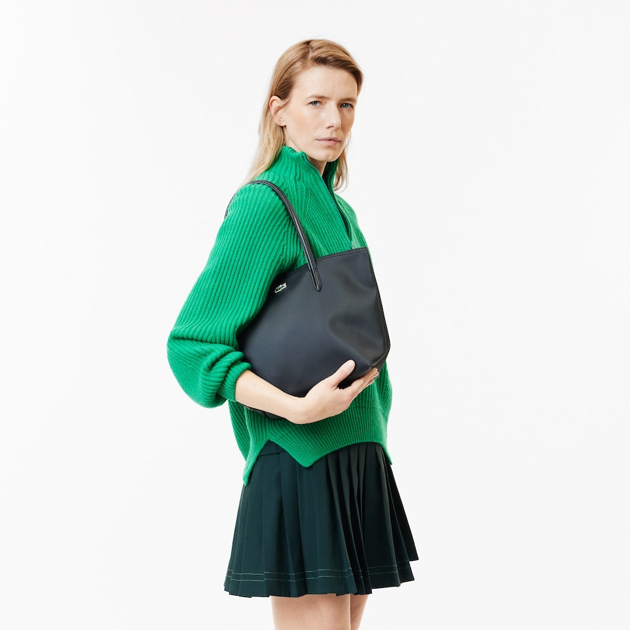 BOLSA TOTE FEMININA L.12.12 PEQUENA, COM ZÍPER