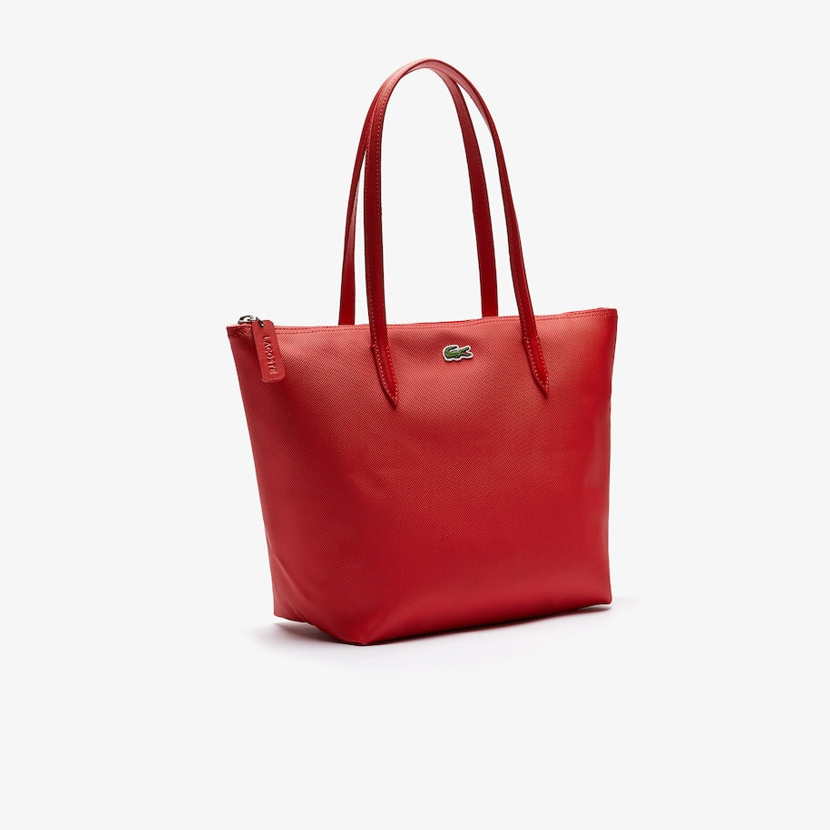 BOLSA TOTE FEMININA L.12.12 PEQUENA, COM ZÍPER