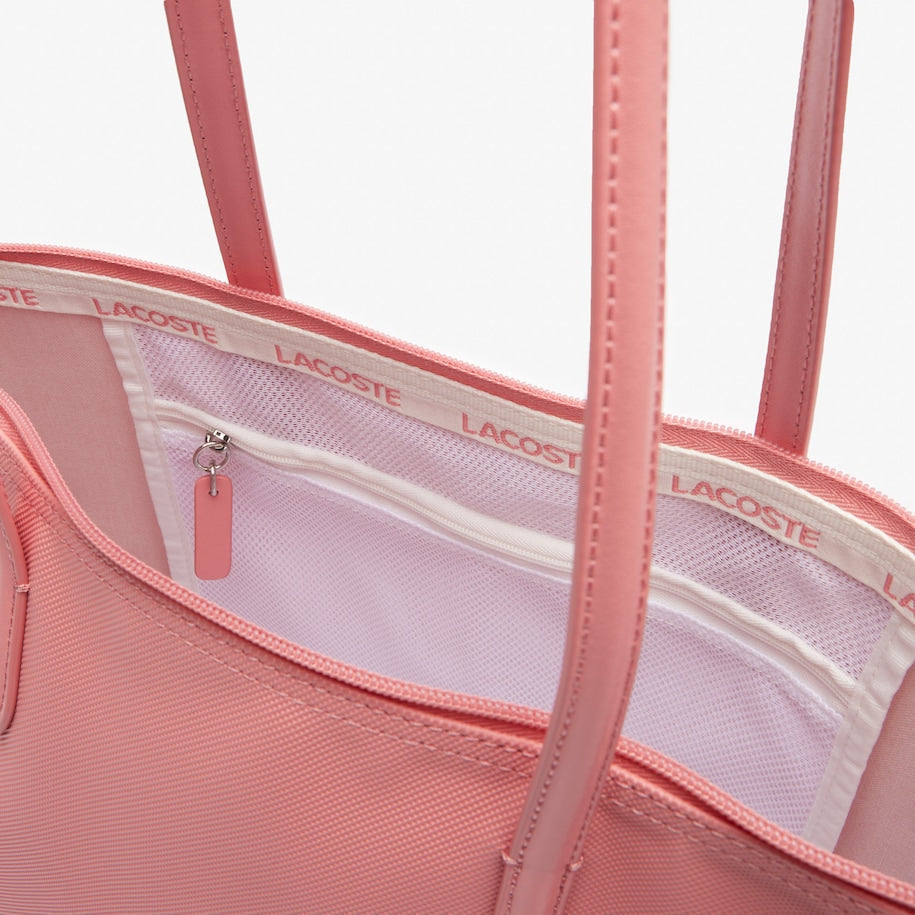 BOLSA TOTE FEMININA L.12.12 PEQUENA, COM ZÍPER