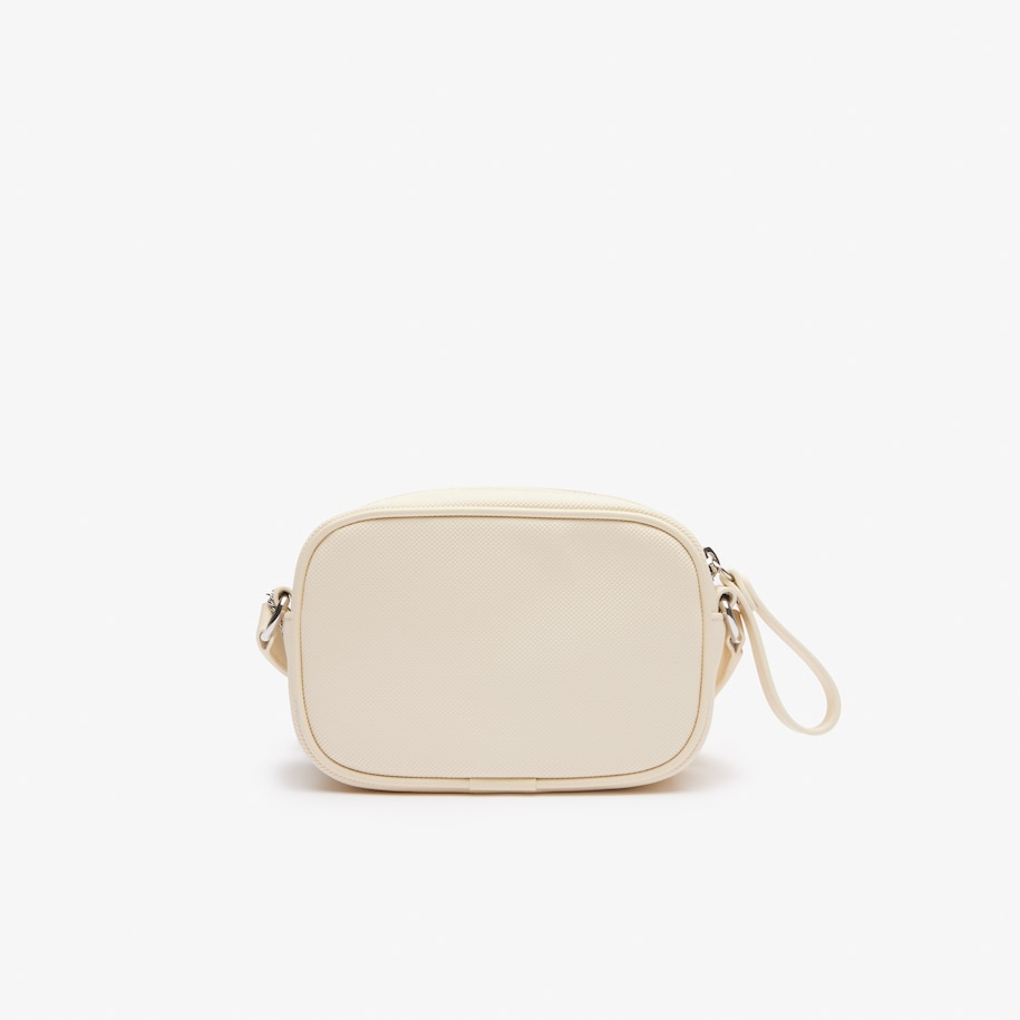 BOLSA TRANSVERSAL PEQUENA DE LONA REVESTIDA PARA O DIA A DIA
