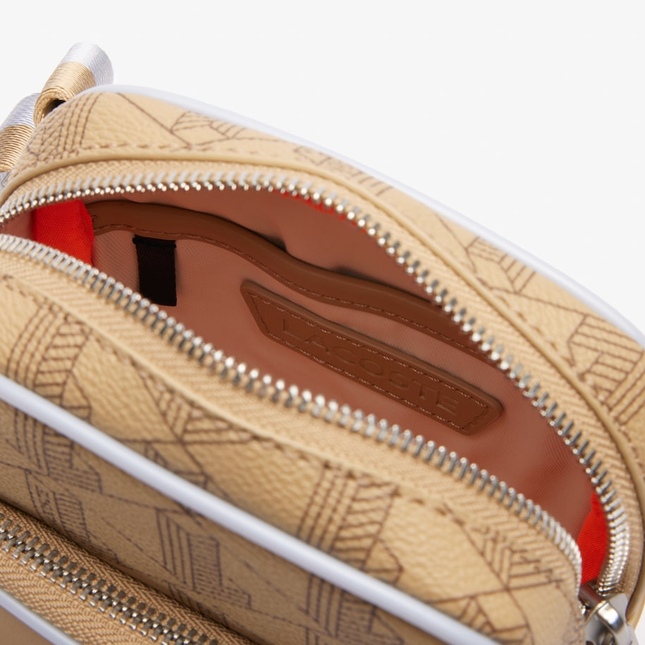 SHOULDER BAG PEQUENA THE BLEND COM EFEITO GRANULADO