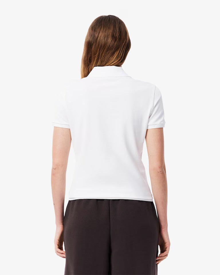 Polo L.12.D em Piqué de Algodão com Stretch e Modelagem Ajustada
