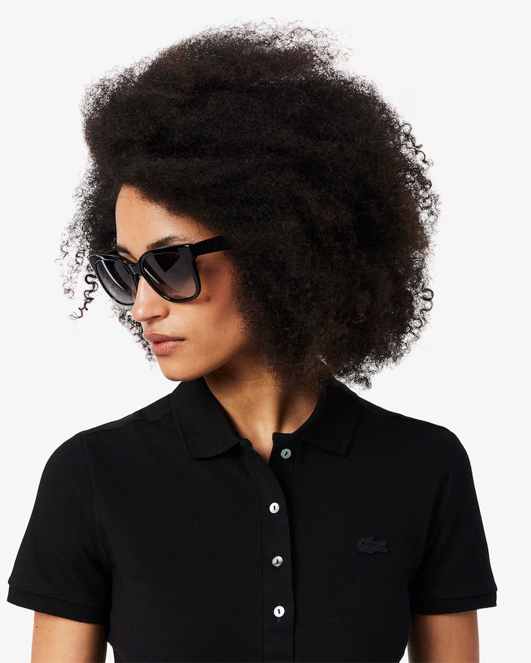 Polo L.12.D em Piqué de Algodão com Stretch e Modelagem Ajustada