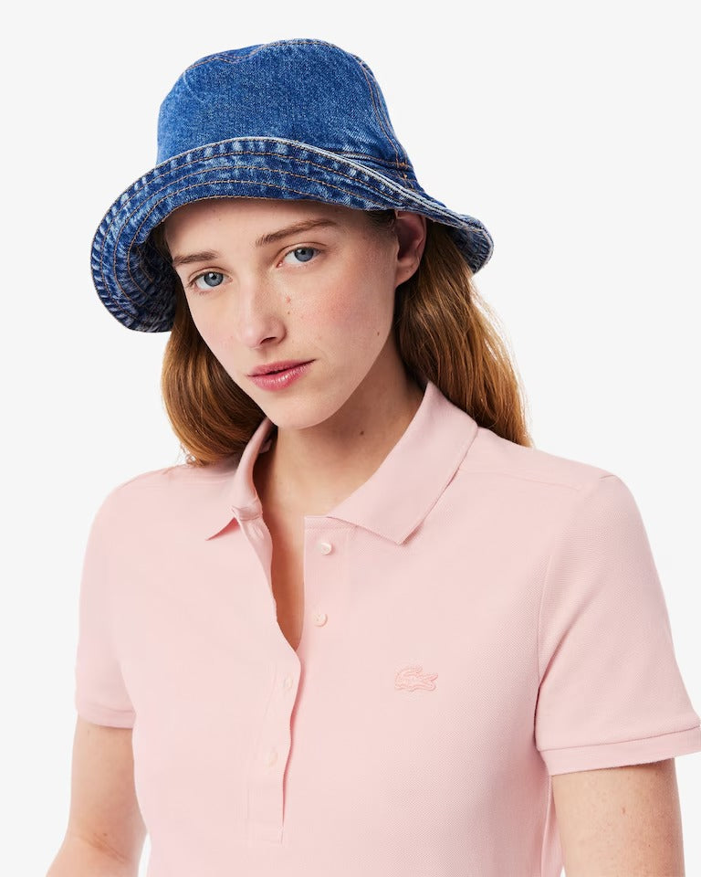 Polo L.12.D em Piqué de Algodão com Stretch e Modelagem Ajustada