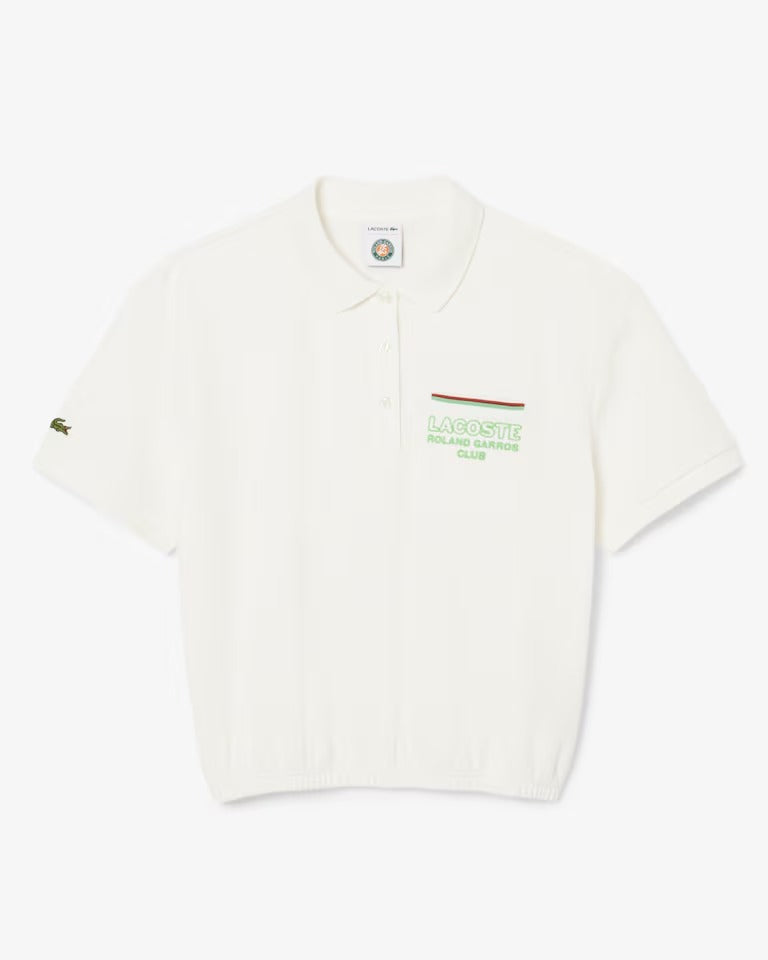 Camisa Polo Feminin A em Pique com Modelagem Regular
