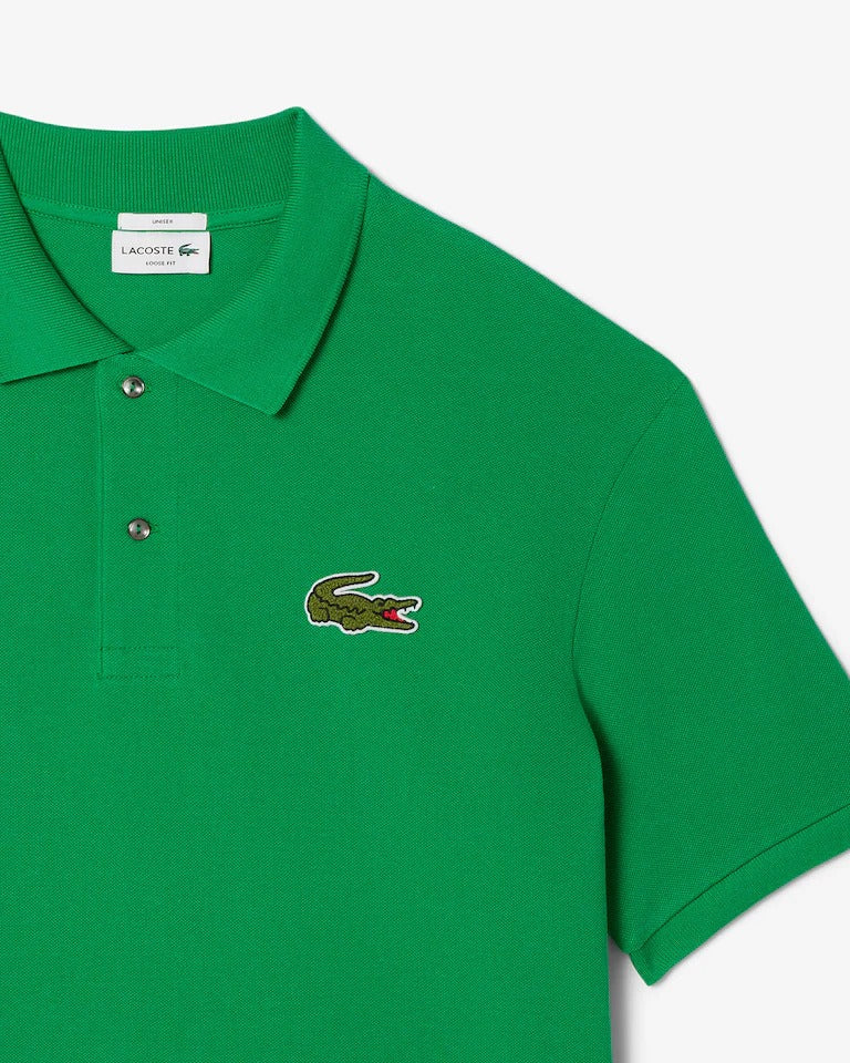 Polo Original L.12.12 com emblema e Modelagem Solta