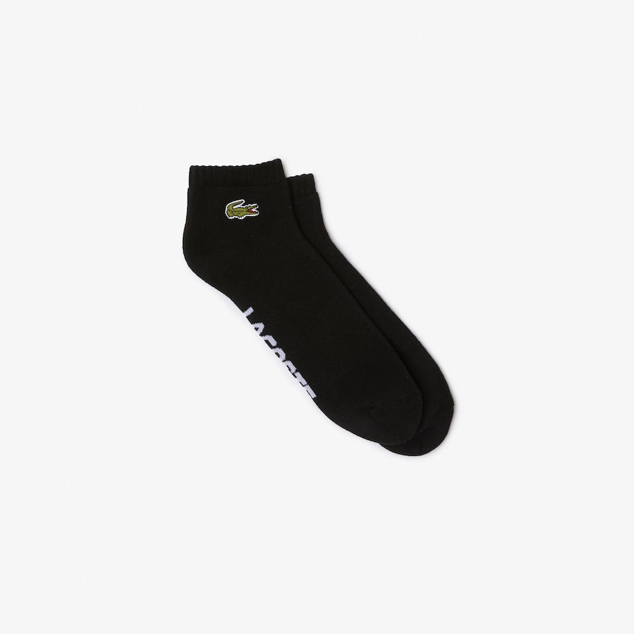 MEIAS UNISSEX DE CANO CURTO SPORT EM ALGODÃO COM STRETCH E LOGO