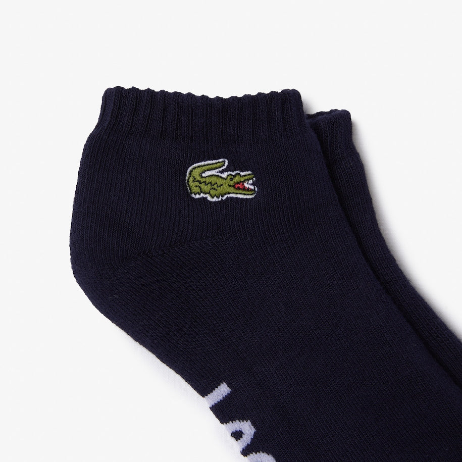 MEIAS UNISSEX DE CANO CURTO SPORT EM ALGODÃO COM STRETCH E LOGO