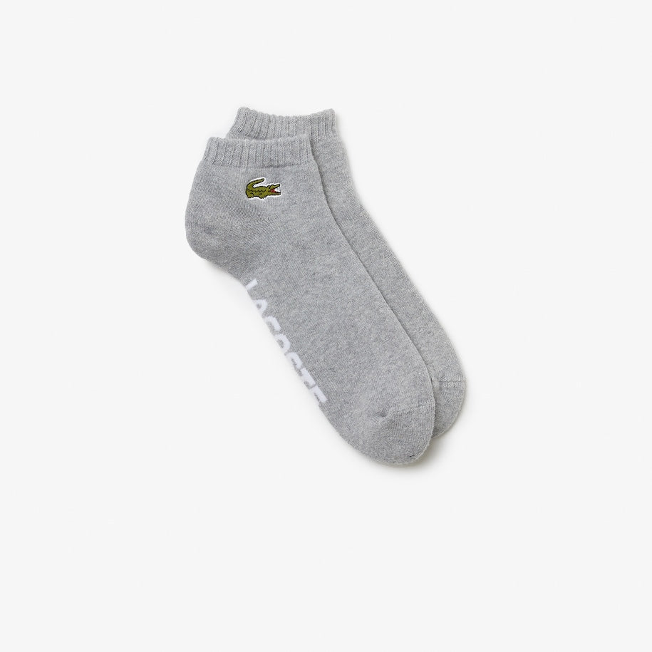 MEIAS UNISSEX DE CANO CURTO SPORT EM ALGODÃO COM STRETCH E LOGO