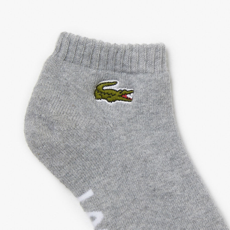 MEIAS UNISSEX DE CANO CURTO SPORT EM ALGODÃO COM STRETCH E LOGO