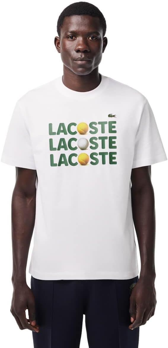 Lacoste mens Classic TH7370 T-SHIRTS