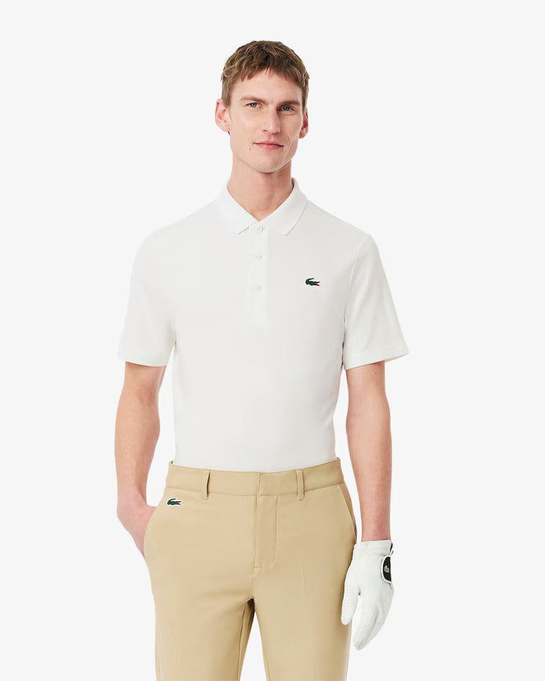 Camisa Polo Masculina Manga Curta de Jersey em Modelagem Regular