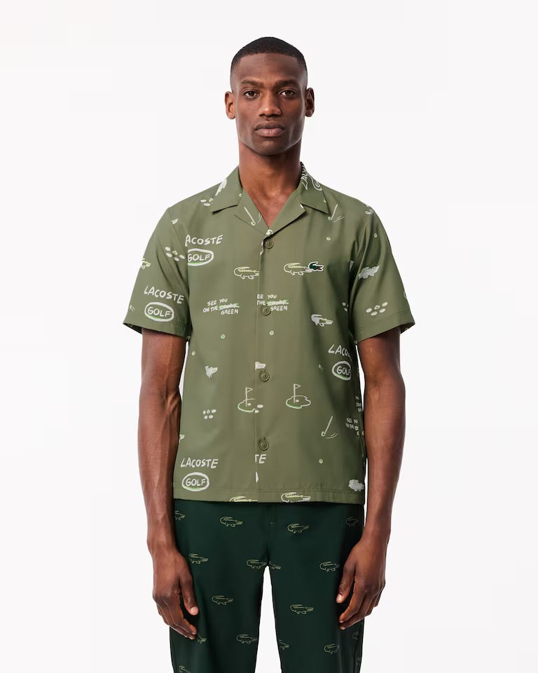 Camisa Regular Hawaii Fit UV Protect para Golfe