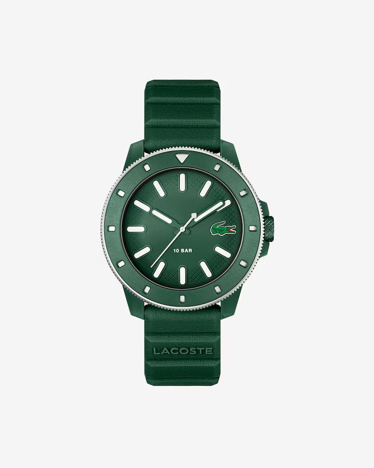 Relógio Masculino de Borracha Verde