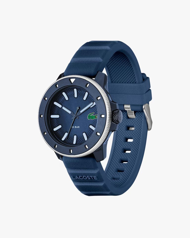 Relógio Masculino de Borracha Azul