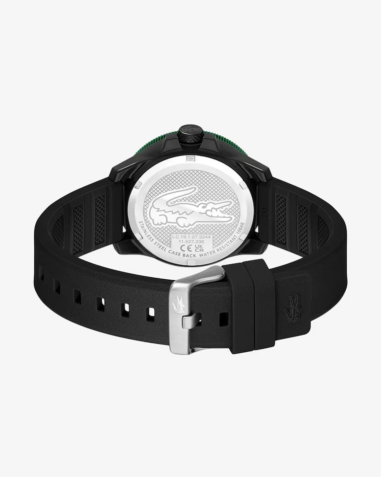 Relógio Masculino de Borracha Preto