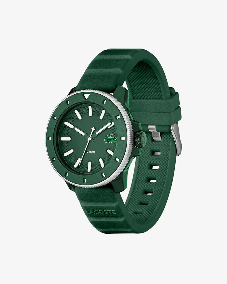 Relógio Masculino de Borracha Verde