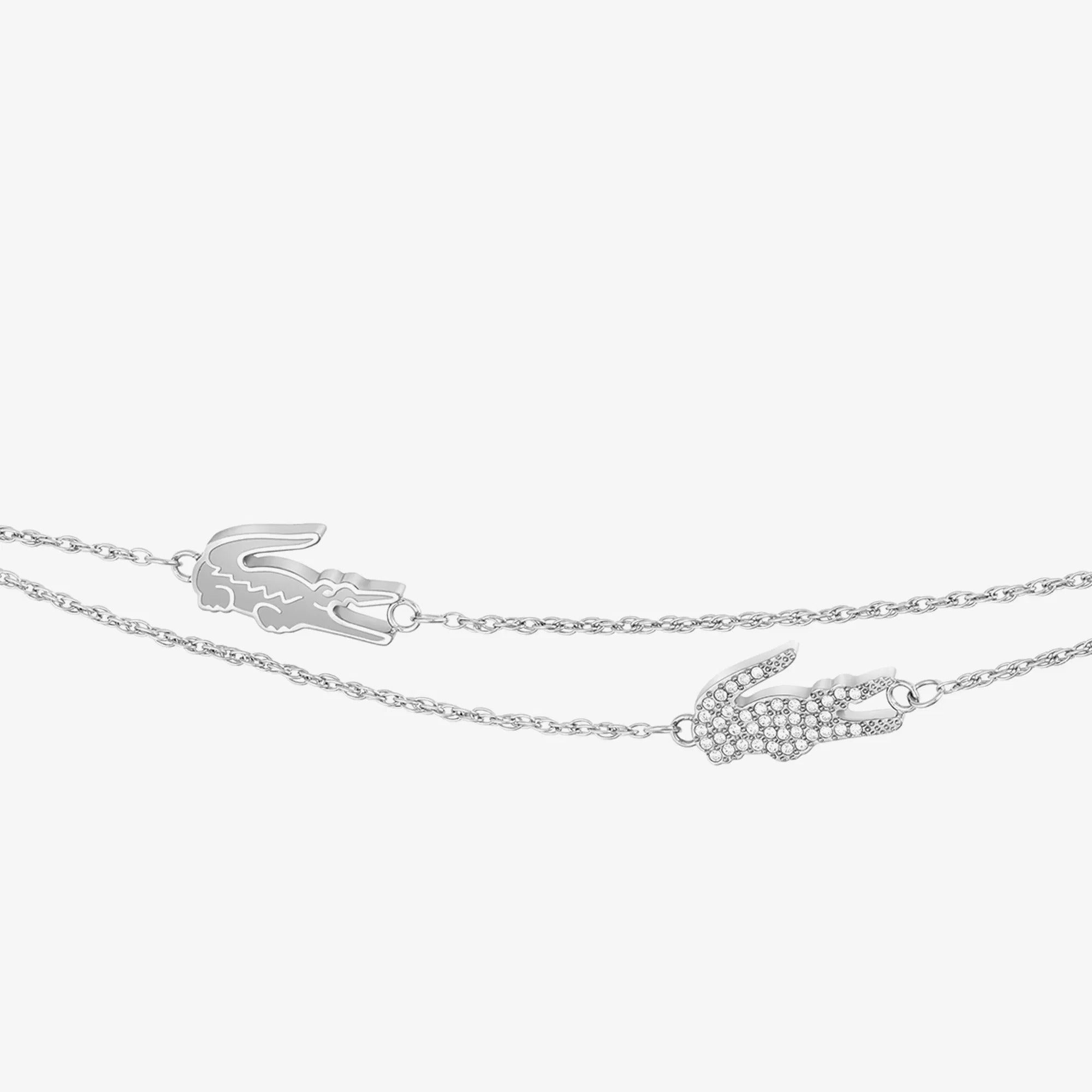 Pulseira Crocodilo Prata