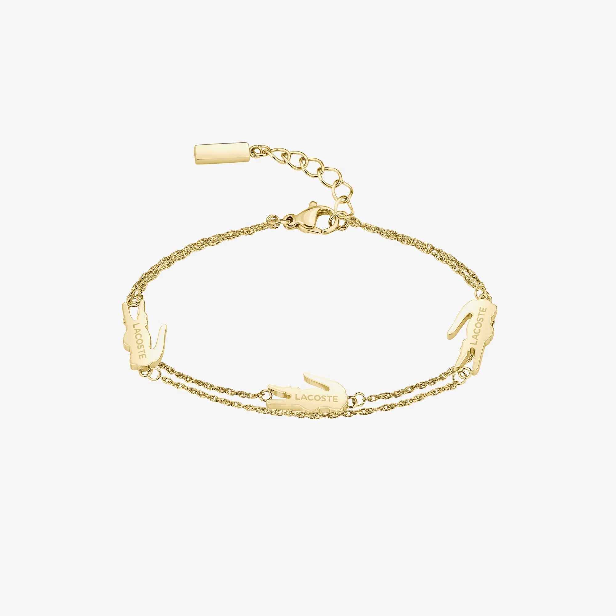 Pulseira de corrente de crocodilo