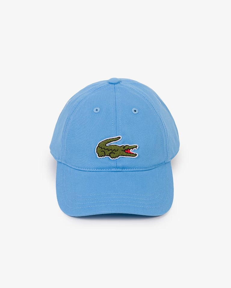 Boné de Sarja com Insígnia de Crocodilo