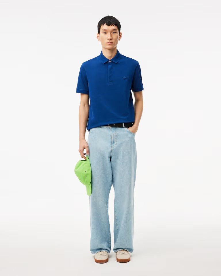 Polo Regular Fit Paris em Piqué Stretch
