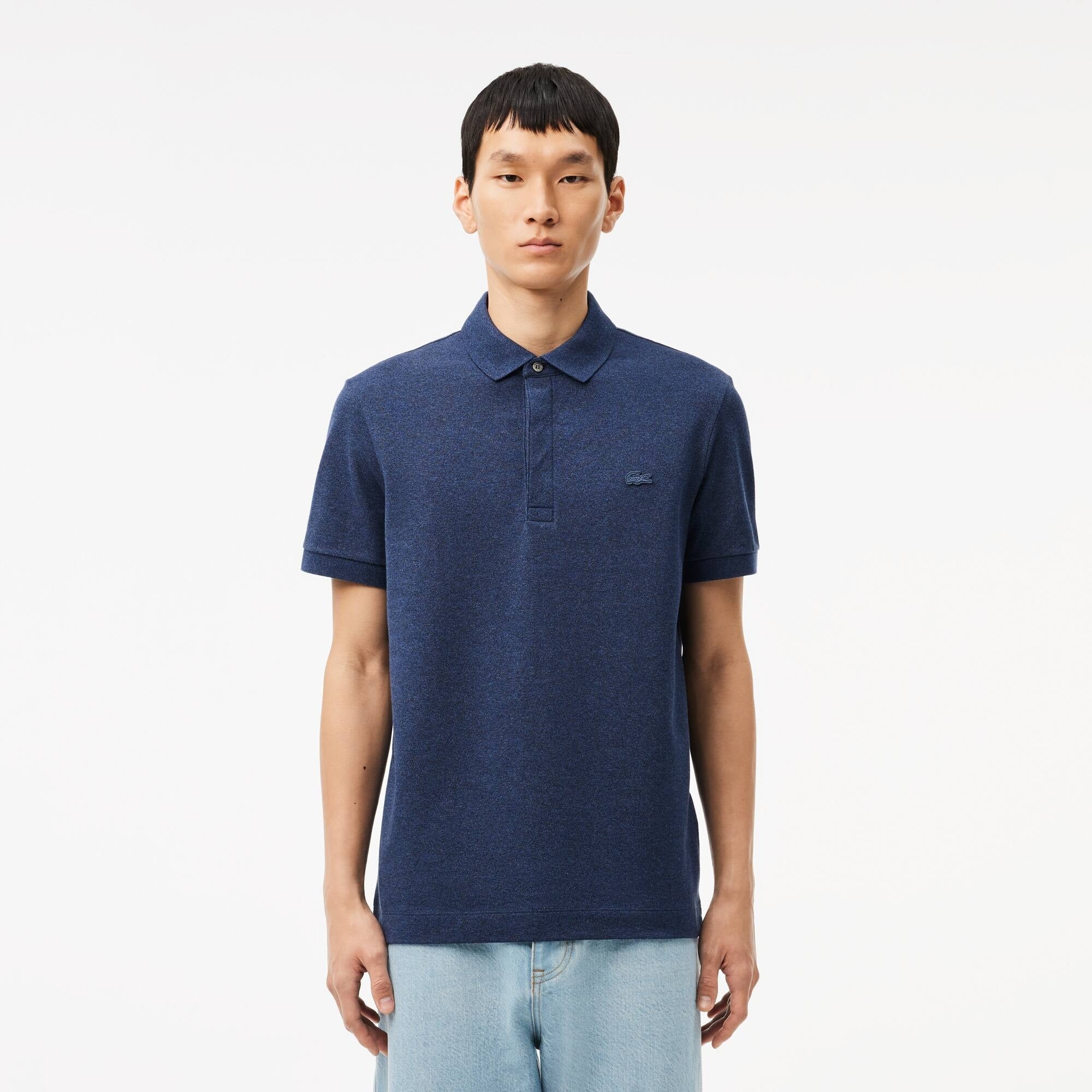 Polo Regular Fit Paris em Piqué Stretch