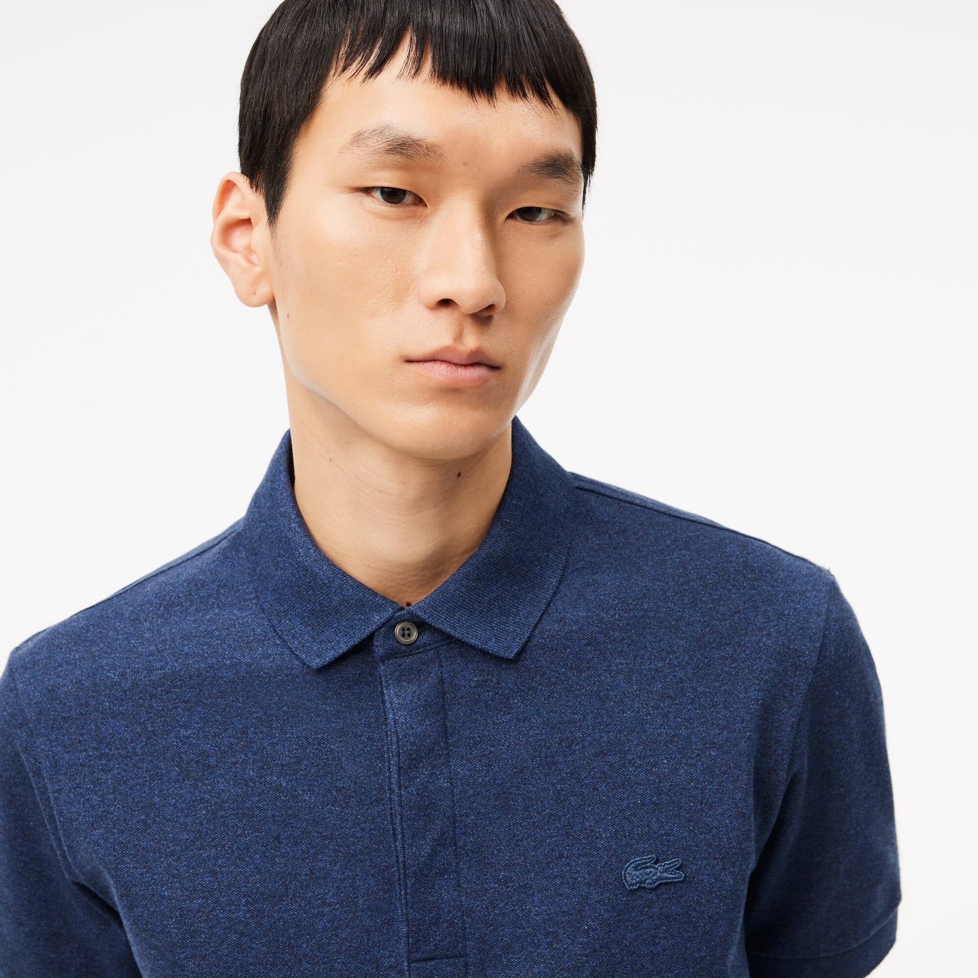 Polo Regular Fit Paris em Piqué Stretch