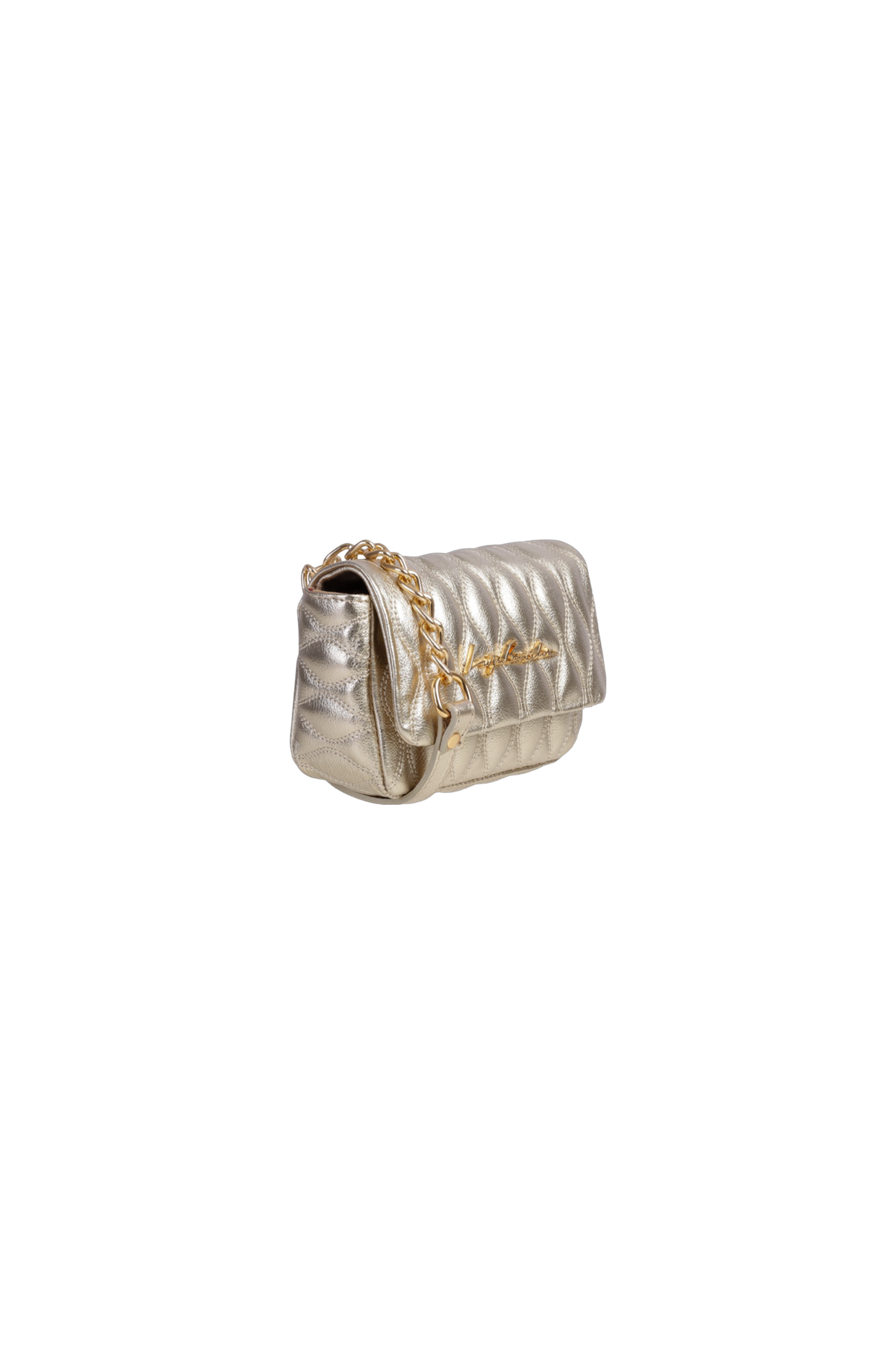 BOLSA PEQUENA CROSSBODY DOURADA