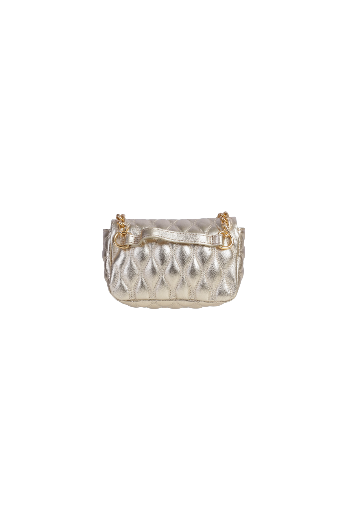 BOLSA PEQUENA CROSSBODY DOURADA