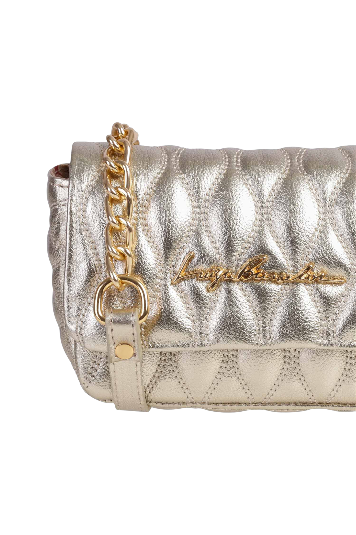 BOLSA PEQUENA CROSSBODY DOURADA